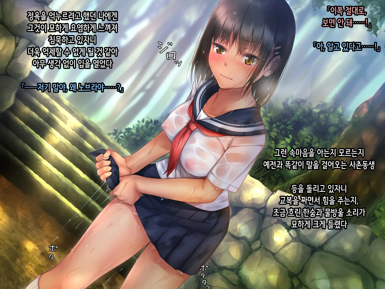 Natsuiro Otome - Ore To Itoko To Tadareta Seikou Ni Fuketta Natsu No Omoide | 여름색 소녀 ~나와 사촌과 뜨거운 성교에 빠진 여름의 추억~